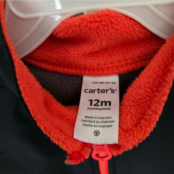 2/$15 Carters Fleece Set Size 12 M - Picture 2 of 4